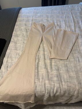 Together Khaki High-Rise Trousers